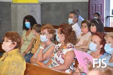 Lomo Magullo inició este sábado los cultos en honor de la Virgen de Las Nieves (Foto Francisco Javier Santana/TA)